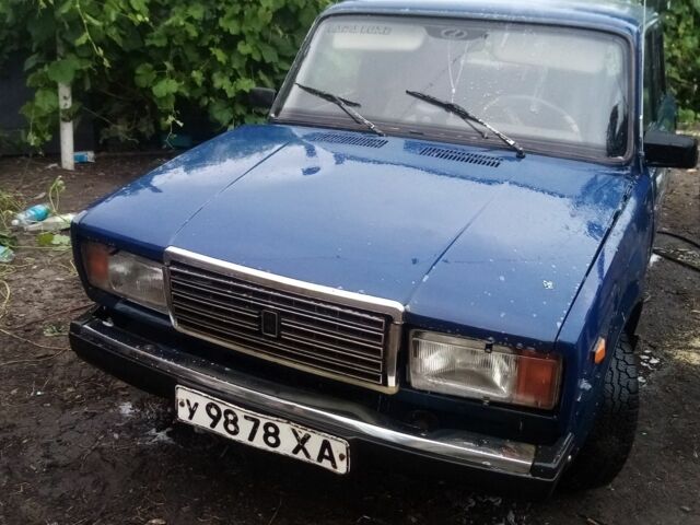 Синий ВАЗ 2107, объемом двигателя 0 л и пробегом 10 тыс. км за 649 $, фото 2 на Automoto.ua