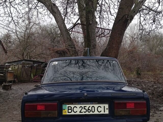 Синий ВАЗ 2107, объемом двигателя 7 л и пробегом 100 тыс. км за 350 $, фото 1 на Automoto.ua