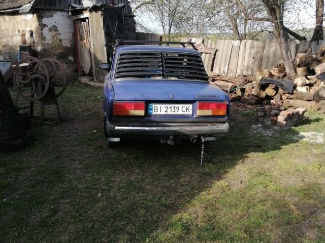 Синій ВАЗ 2107, об'ємом двигуна 1.5 л та пробігом 1000 тис. км за 696 $, фото 3 на Automoto.ua