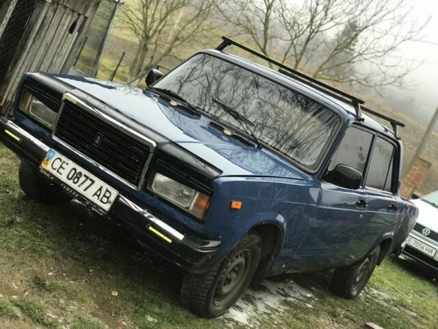 Синій ВАЗ 2107, об'ємом двигуна 0 л та пробігом 258 тис. км за 400 $, фото 4 на Automoto.ua