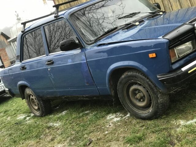 Синій ВАЗ 2107, об'ємом двигуна 0 л та пробігом 258 тис. км за 400 $, фото 2 на Automoto.ua