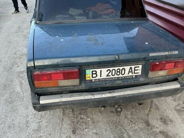 Синий ВАЗ 2107, объемом двигателя 1.5 л и пробегом 200 тыс. км за 800 $, фото 3 на Automoto.ua