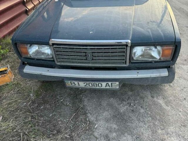 Синий ВАЗ 2107, объемом двигателя 1.5 л и пробегом 200 тыс. км за 800 $, фото 5 на Automoto.ua