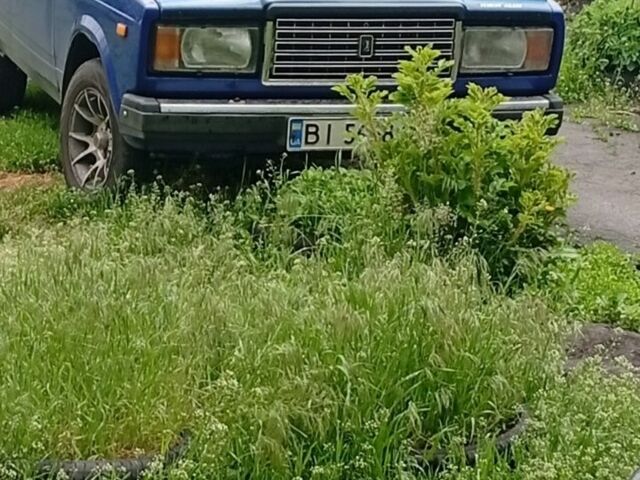 Синий ВАЗ 2107, объемом двигателя 1.5 л и пробегом 100 тыс. км за 900 $, фото 2 на Automoto.ua