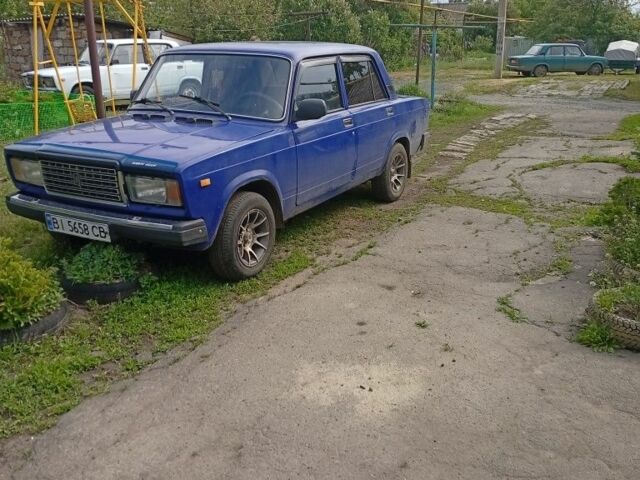 Синий ВАЗ 2107, объемом двигателя 1.5 л и пробегом 100 тыс. км за 900 $, фото 5 на Automoto.ua