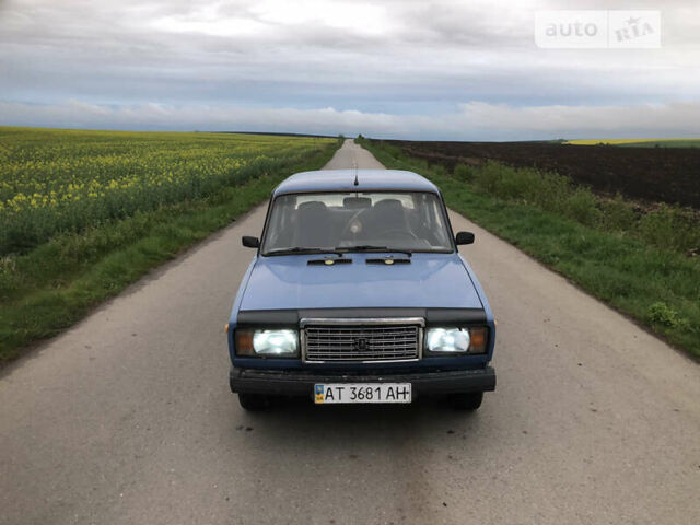 Синий ВАЗ 2107, объемом двигателя 1.6 л и пробегом 150 тыс. км за 450 $, фото 12 на Automoto.ua