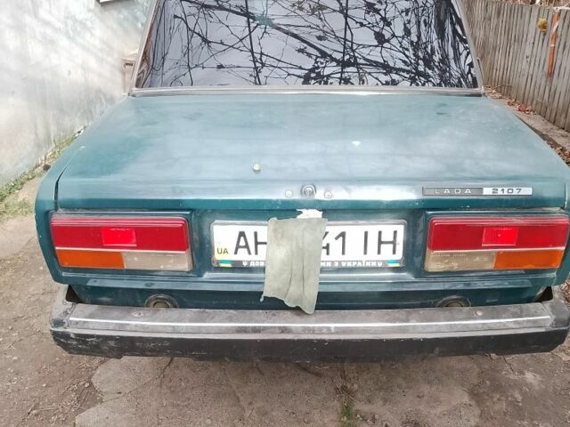 Зелений ВАЗ 2107, об'ємом двигуна 1.5 л та пробігом 34 тис. км за 404 $, фото 4 на Automoto.ua