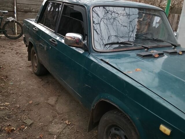 Зелений ВАЗ 2107, об'ємом двигуна 1.5 л та пробігом 34 тис. км за 404 $, фото 1 на Automoto.ua