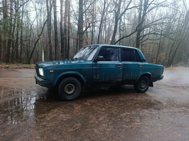 Зеленый ВАЗ 2107, объемом двигателя 1.6 л и пробегом 2 тыс. км за 438 $, фото 1 на Automoto.ua