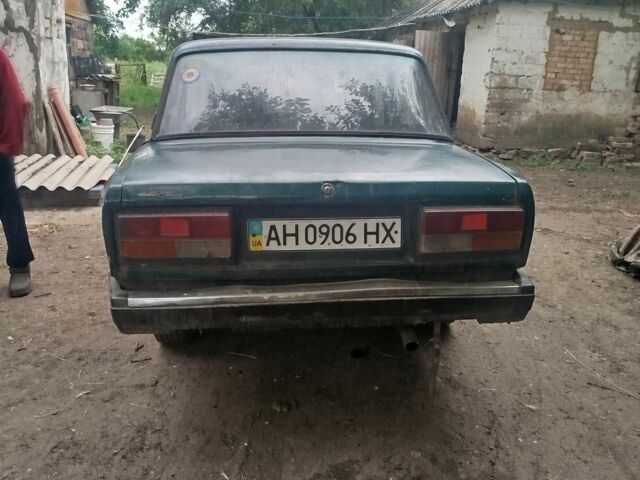 Зеленый ВАЗ 2107, объемом двигателя 1 л и пробегом 55 тыс. км за 286 $, фото 8 на Automoto.ua