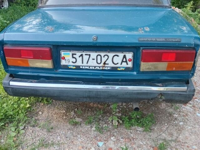 Зеленый ВАЗ 2107, объемом двигателя 0 л и пробегом 40 тыс. км за 480 $, фото 3 на Automoto.ua
