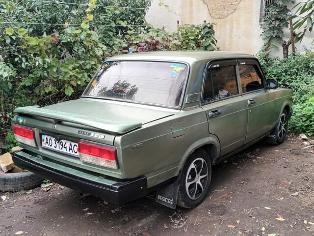 Зелений ВАЗ 2107, об'ємом двигуна 10 л та пробігом 65 тис. км за 850 $, фото 2 на Automoto.ua