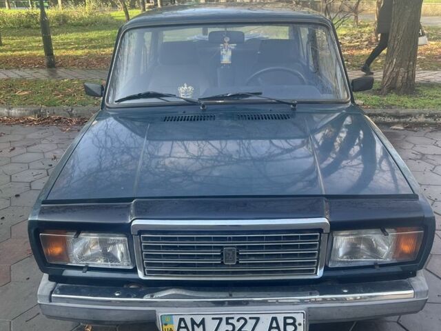 Зелений ВАЗ 2107, об'ємом двигуна 1.5 л та пробігом 1000 тис. км за 1550 $, фото 2 на Automoto.ua