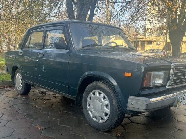 Зелений ВАЗ 2107, об'ємом двигуна 1.5 л та пробігом 1000 тис. км за 1550 $, фото 1 на Automoto.ua