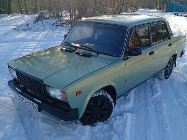 Зелений ВАЗ 2107, об'ємом двигуна 1.5 л та пробігом 150 тис. км за 1200 $, фото 1 на Automoto.ua