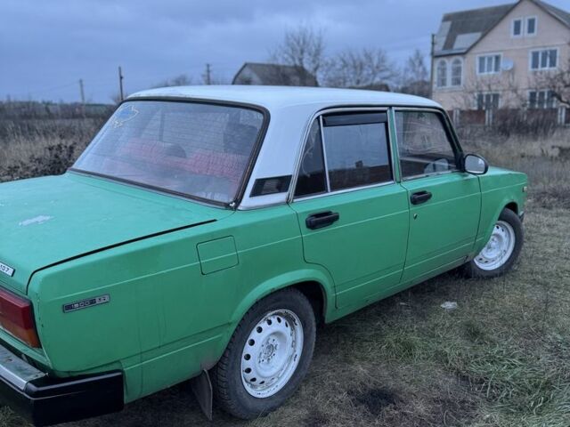 Зелений ВАЗ 2107, об'ємом двигуна 1.5 л та пробігом 50 тис. км за 616 $, фото 3 на Automoto.ua