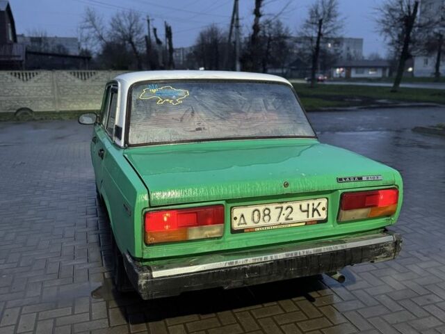Зеленый ВАЗ 2107, объемом двигателя 1.5 л и пробегом 50 тыс. км за 710 $, фото 3 на Automoto.ua