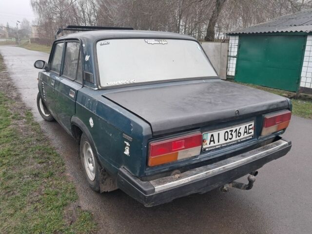 Зеленый ВАЗ 2107, объемом двигателя 1.5 л и пробегом 500 тыс. км за 355 $, фото 2 на Automoto.ua