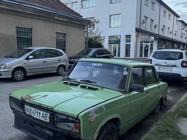 Зеленый ВАЗ 2107, объемом двигателя 1.6 л и пробегом 183 тыс. км за 345 $, фото 1 на Automoto.ua