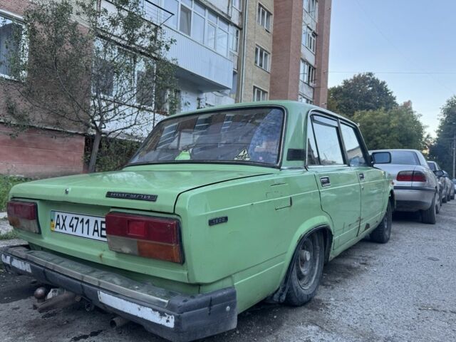 Зеленый ВАЗ 2107, объемом двигателя 1.6 л и пробегом 183 тыс. км за 345 $, фото 7 на Automoto.ua