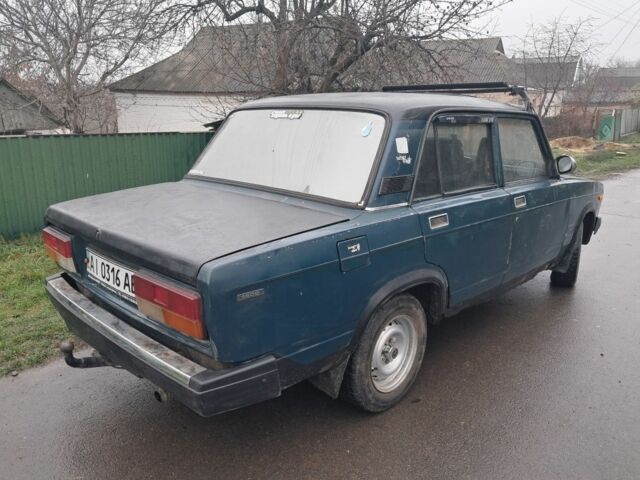 Зеленый ВАЗ 2107, объемом двигателя 1.5 л и пробегом 500 тыс. км за 355 $, фото 3 на Automoto.ua