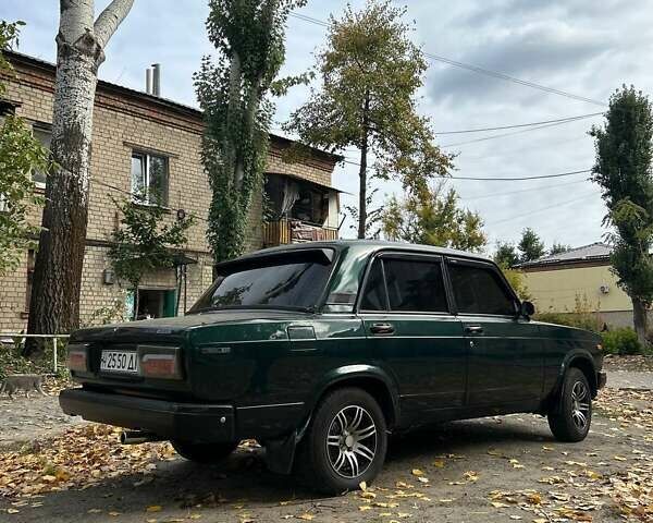 Зелений ВАЗ 2107, об'ємом двигуна 1.3 л та пробігом 130 тис. км за 2000 $, фото 4 на Automoto.ua