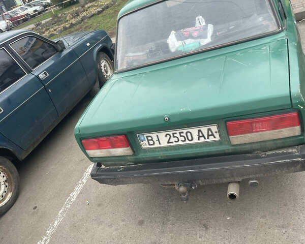 Зеленый ВАЗ 2107, объемом двигателя 1.5 л и пробегом 64 тыс. км за 850 $, фото 3 на Automoto.ua