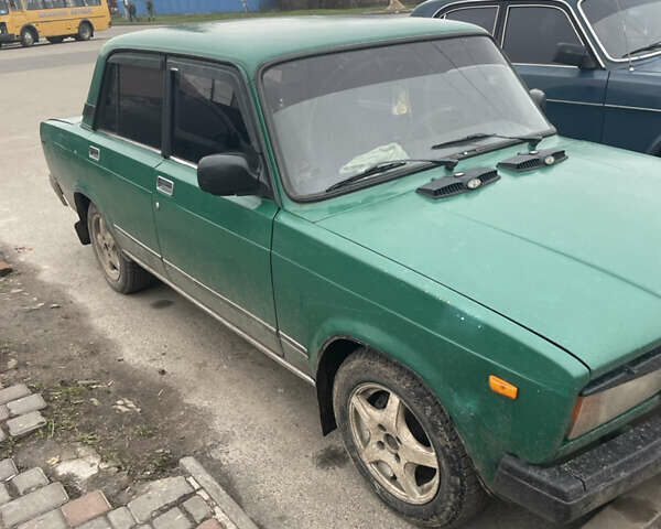 Зеленый ВАЗ 2107, объемом двигателя 1.5 л и пробегом 64 тыс. км за 850 $, фото 2 на Automoto.ua