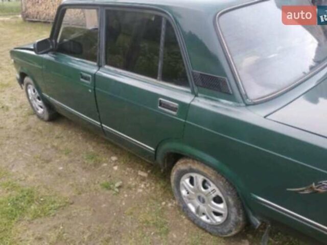 Зеленый ВАЗ 2107, объемом двигателя 1.5 л и пробегом 85 тыс. км за 700 $, фото 1 на Automoto.ua