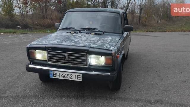 Зеленый ВАЗ 2107, объемом двигателя 1.29 л и пробегом 60 тыс. км за 900 $, фото 5 на Automoto.ua