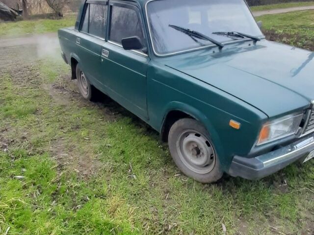 Зеленый ВАЗ 2107, объемом двигателя 1.5 л и пробегом 158 тыс. км за 830 $, фото 6 на Automoto.ua