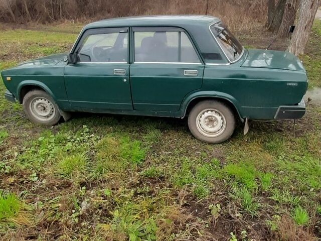 Зеленый ВАЗ 2107, объемом двигателя 1.5 л и пробегом 158 тыс. км за 830 $, фото 7 на Automoto.ua