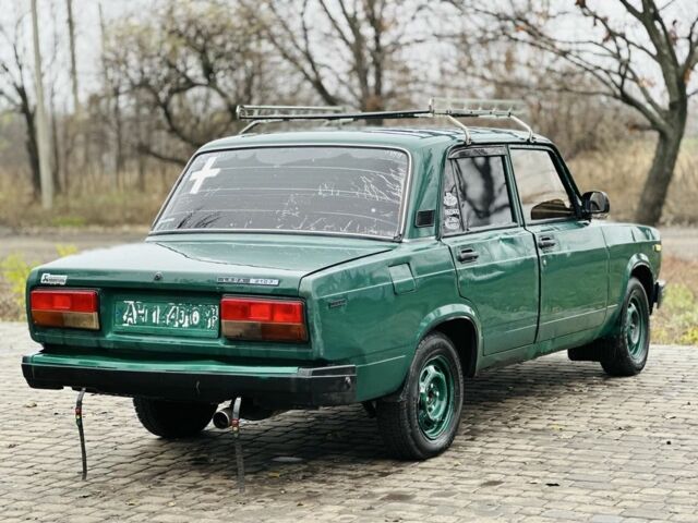 Зелений ВАЗ 2107, об'ємом двигуна 1.5 л та пробігом 210 тис. км за 428 $, фото 3 на Automoto.ua