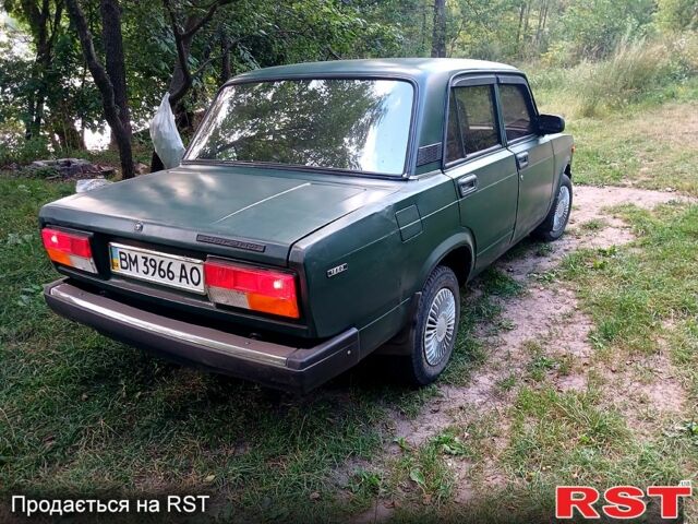 Зеленый ВАЗ 2107, объемом двигателя 1.5 л и пробегом 0 тыс. км за 850 $, фото 4 на Automoto.ua