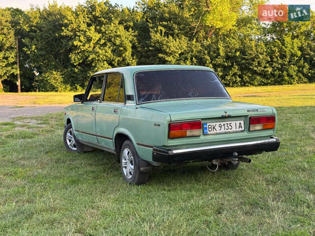 Зеленый ВАЗ 2107, объемом двигателя 1.45 л и пробегом 123 тыс. км за 1299 $, фото 5 на Automoto.ua