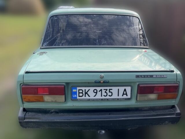 ВАЗ 2107 1989 в Ровно на Automoto.ua Зеленый ВАЗ 2107, объемом двигателя 1.5 л и пробегом 35 тыс. км за 1200 $, фото 2 на Automoto.ua