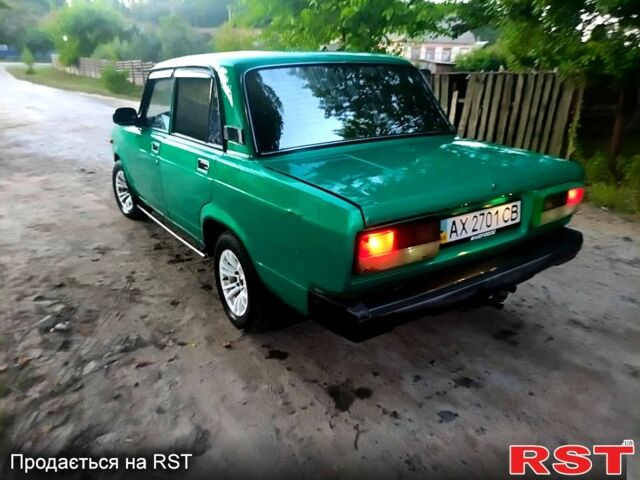 Зеленый ВАЗ 2107, объемом двигателя 1.5 л и пробегом 61 тыс. км за 899 $, фото 1 на Automoto.ua