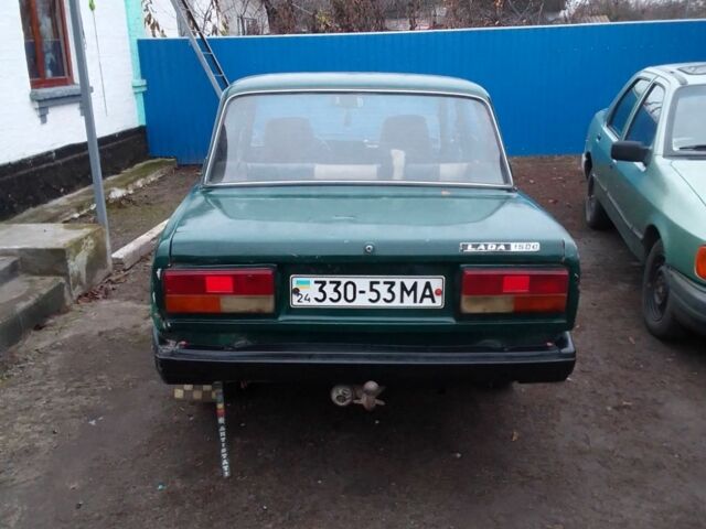 Зеленый ВАЗ 2107, объемом двигателя 1.5 л и пробегом 20 тыс. км за 378 $, фото 5 на Automoto.ua