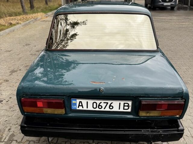 ВАЗ 2107 1991 в Буче на Automoto.ua Зеленый ВАЗ 2107, объемом двигателя 1.5 л и пробегом 10 тыс. км за 450 $, фото 5 на Automoto.ua