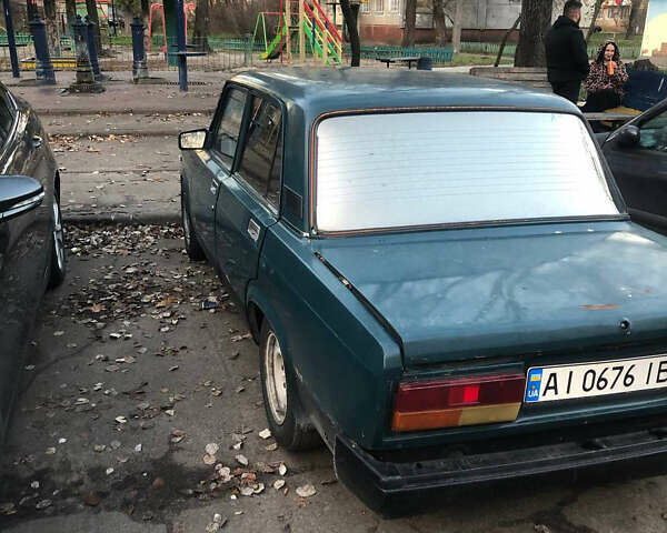 Зеленый ВАЗ 2107, объемом двигателя 1.5 л и пробегом 500 тыс. км за 600 $, фото 7 на Automoto.ua