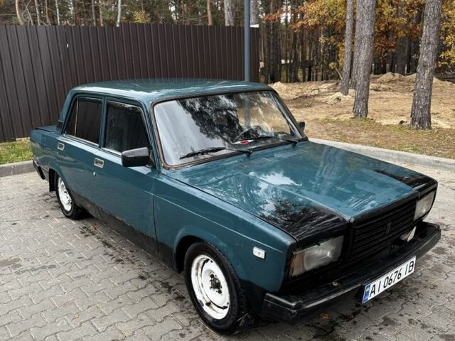 ВАЗ 2107 1991 в Буче на Automoto.ua Зеленый ВАЗ 2107, объемом двигателя 1.5 л и пробегом 10 тыс. км за 450 $, фото 3 на Automoto.ua