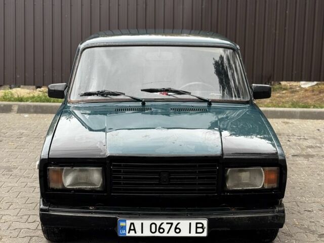 ВАЗ 2107 1991 в Буче на Automoto.ua Зеленый ВАЗ 2107, объемом двигателя 1.5 л и пробегом 10 тыс. км за 450 $, фото 1 на Automoto.ua