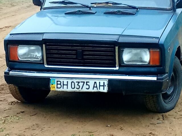 Зеленый ВАЗ 2107, объемом двигателя 1.5 л и пробегом 85 тыс. км за 600 $, фото 3 на Automoto.ua