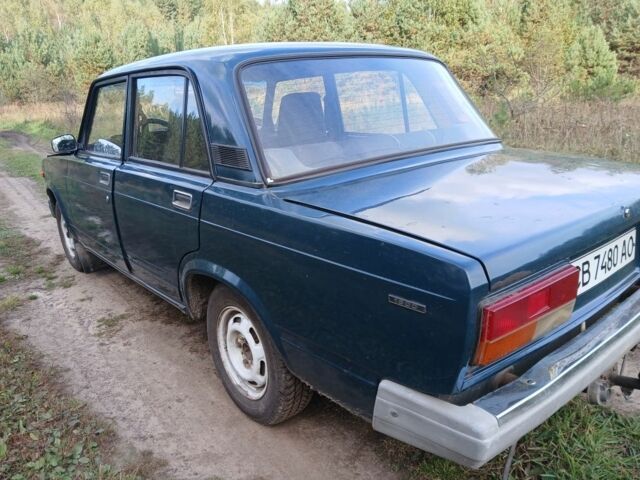 Зелений ВАЗ 2107, об'ємом двигуна 1.5 л та пробігом 84 тис. км за 971 $, фото 4 на Automoto.ua
