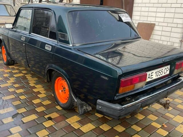 Зеленый ВАЗ 2107, объемом двигателя 1.6 л и пробегом 111 тыс. км за 949 $, фото 3 на Automoto.ua