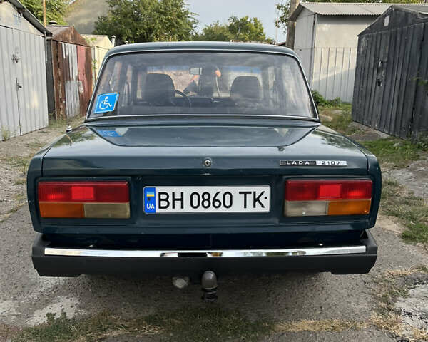 Зелений ВАЗ 2107, об'ємом двигуна 1.6 л та пробігом 66 тис. км за 1300 $, фото 2 на Automoto.ua
