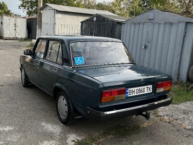 Зелений ВАЗ 2107, об'ємом двигуна 1.5 л та пробігом 66 тис. км за 1300 $, фото 3 на Automoto.ua