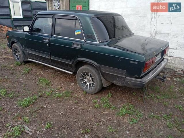 Зеленый ВАЗ 2107, объемом двигателя 1.5 л и пробегом 170 тыс. км за 900 $, фото 7 на Automoto.ua
