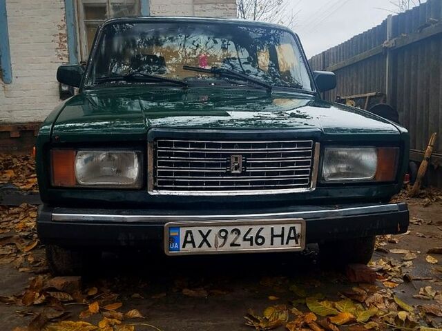 Зелений ВАЗ 2107, об'ємом двигуна 1.5 л та пробігом 213 тис. км за 500 $, фото 1 на Automoto.ua