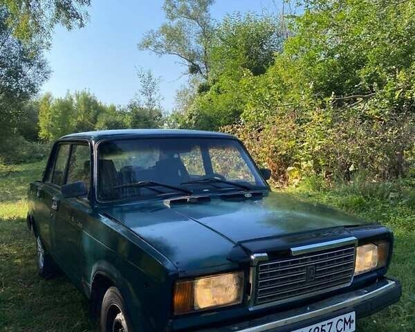 Зелений ВАЗ 2107, об'ємом двигуна 1.5 л та пробігом 1000 тис. км за 450 $, фото 6 на Automoto.ua